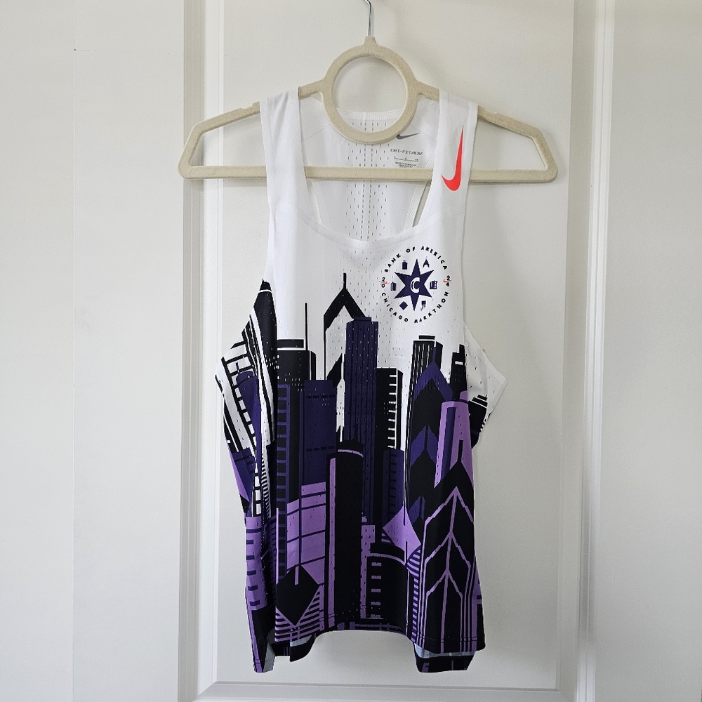 NWT! Men's Running Singlet Tank Top Chicago Marathon 2024